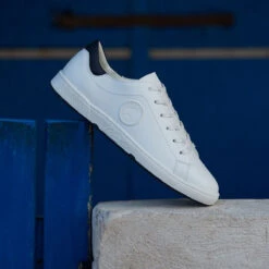 Chaussure Soldes Boutique -Chaussure Soldes Boutique jayo homme blanc marine